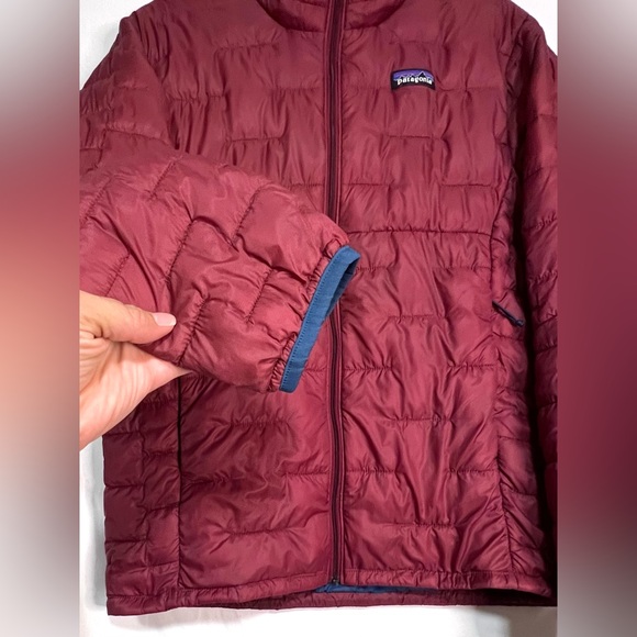 ✨LIKE NEW✨ Patagonia Men's Micro Puff Jacket - Oxide Red | Outdoor Hiking Winter - Picture 4 of 12